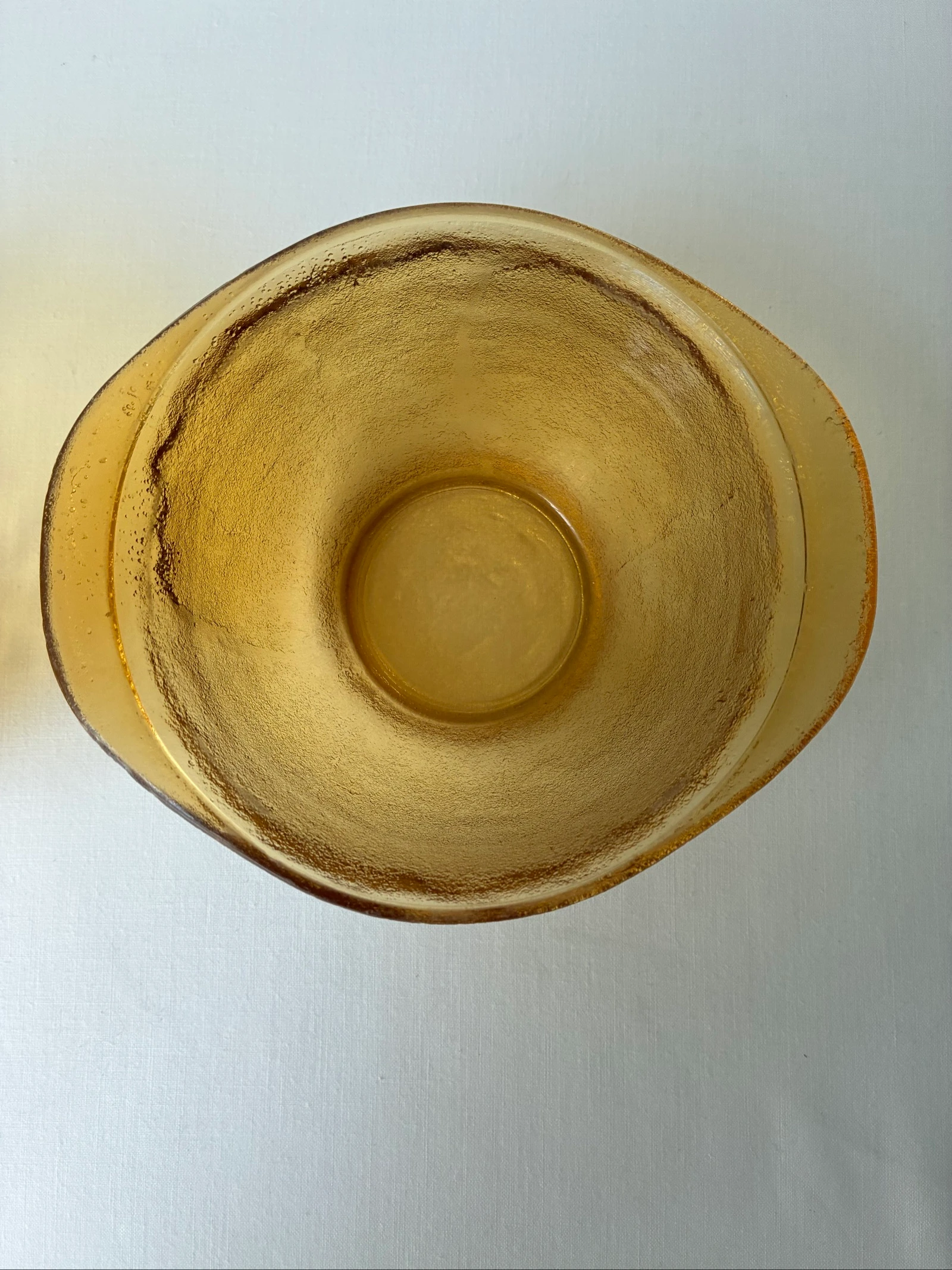 Conjunto de 2 tigelas de sopa / tigelas vintage Arcoroc Sierra Amber – photo 2
